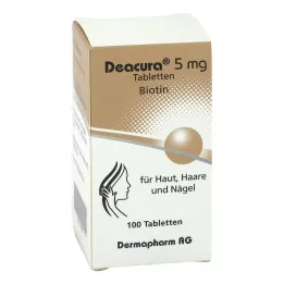 DEACURA 5 mg tabletid, 100 tk