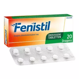 FENISTIL Dražeed, 20 tk