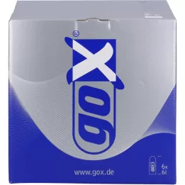 GOX Hapnik meditsiiniliseks otstarbeks Sixpack, 6X6 l