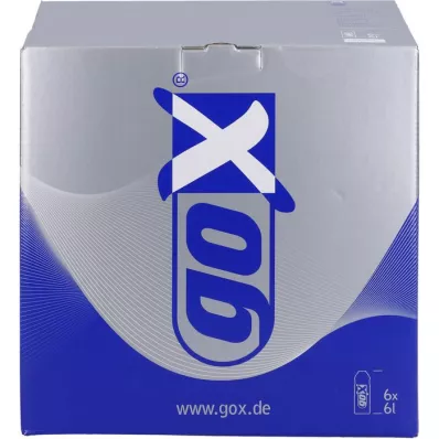 GOX Hapnik meditsiiniliseks otstarbeks Sixpack, 6X6 l GOX Hapnik meditsiiniliseks otstarbeks Sixpack, 6X6 l