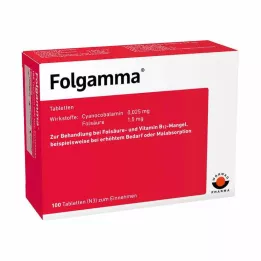 FOLGAMMA Tabletid, 100 tk