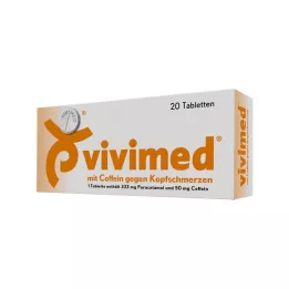 VIVIMED kofeiiniga peavalu vastu tabletid, 20 tk