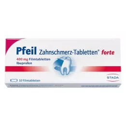 PFEIL Hambavalu tabletid forte õhukese polümeerikattega tabletid, 10 tk