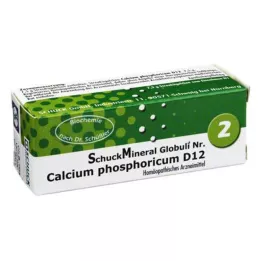 SCHUCKMINERAL Globuli 2 kaltsiumi fosforikum D 12, 7,5 g