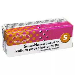 SCHUCKMINERAL Globuli 5 kaaliumfosforikum D6, 7,5 g