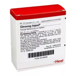 GINSENG INJEEL ampullid, 10 tk