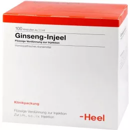 GINSENG INJEEL ampullid, 100 tk
