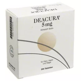 DEACURA 5 mg tabletid, 200 tk