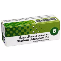 SCHUCKMINERAL Globuli 8 naatriumkloratum D6, 7,5 g