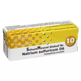SCHUCKMINERAL Globuli 10 naatriumsulfuricum D6, 7,5 g