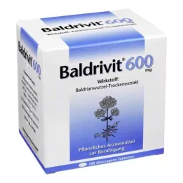 BALDRIVIT 600 mg kaetud tabletid, 100 tk
