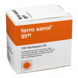 FERRO SANOL gyn kõvakapslid kaetud graanulitega, 100 tk
