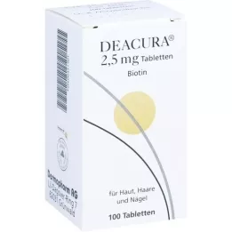 DEACURA 2,5 mg tabletid, 100 tk