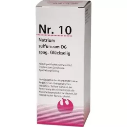 NR.10 naatriumsulfuricum D 6 spag