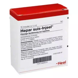 HEPAR SUIS Degiel ampullid, 10 tk