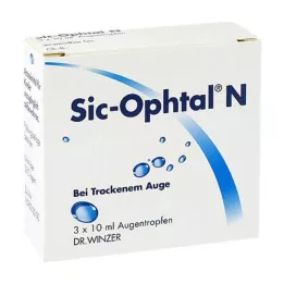 SIC OPHTAL N silmatilgad, 3X10 ml