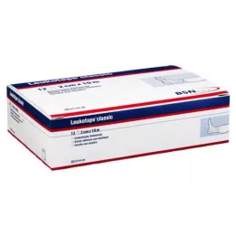 LEUKOTAPE Classic 2 cmx10 m valge, 12 tk