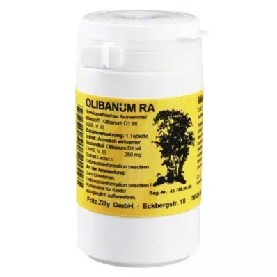 OLIBANUM RA Viirukitabletid, 250 tk