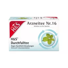 H&amp;S Kõhulahtisuse teefiltri kotid, 20X1,5 g