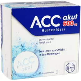 ACC äge 600 kihisevast tabletti, 40 tk