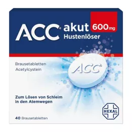 ACC akut 600 kihisevat tabletti, 40 tk