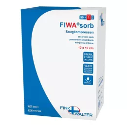 VERBANDKOMPRESSEN Steriilne imav padi 10x10 cm, 50 tk