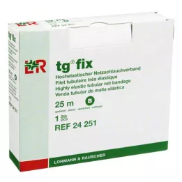 TG fix võrkside B 25 m valge, 1 tk
