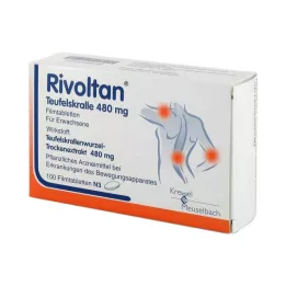RIVOLTAN Teufels Claw 480 mg kilega kaetud tabletid, 100 tk