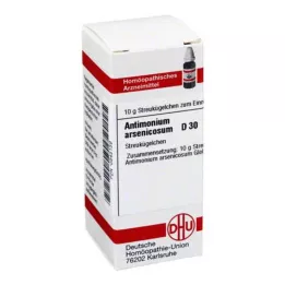ANTIMONIUM ARSENICOSUM D 30 Globuli, 10 g