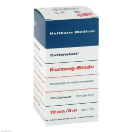 KURZZUGBINDE Cottonelast 12 cmx5 m, 1 tk