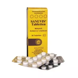 SANUVIS Tabletid, 80 tk
