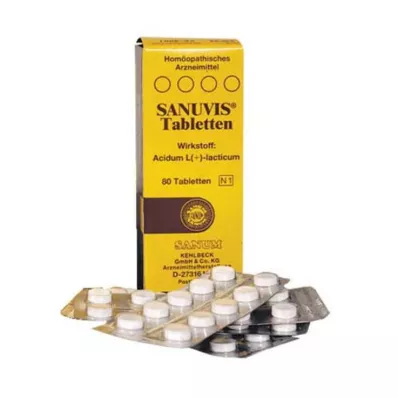 SANUVIS Tabletid, 80 tk