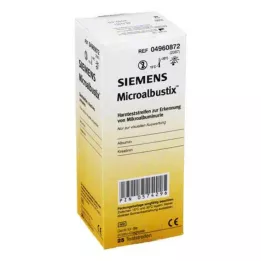 MICROALBUSTIX Uriini testribad visuaalselt hinnatavad, 25 tk