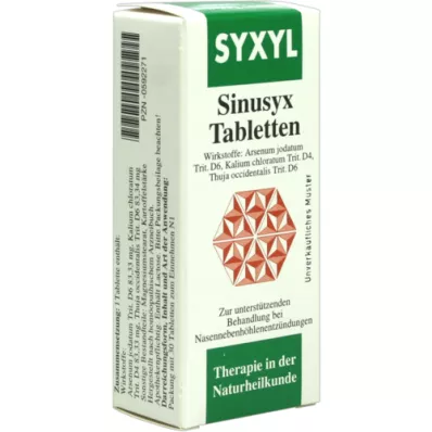 Sinusyx sysyl tabletid, 30 tk Sinusyx sysyl tabletid, 30 tk
