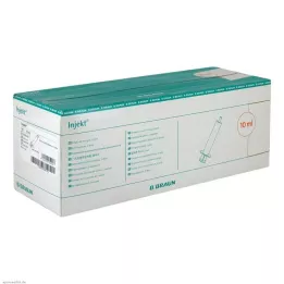 INJEKT soolo süstla 10 ml LL tsentriliselt PVC-frei, 100x10 ml