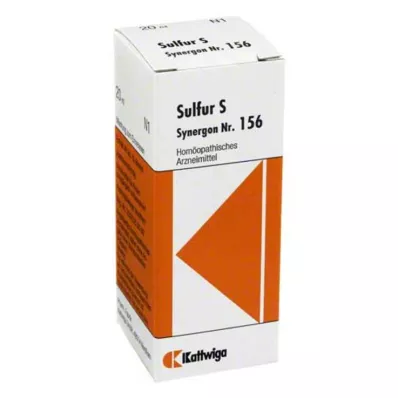 SYNERGON KOMPLEX 156 väävli langus, 20 ml SYNERGON KOMPLEX 156 väävli langus, 20 ml