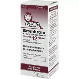 BROMHEXIN Krewew meselb.drope 12 mg/ml, 100 ml