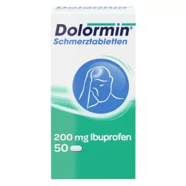 DOLORMIN kilega kaetud tabletid, 50 tk