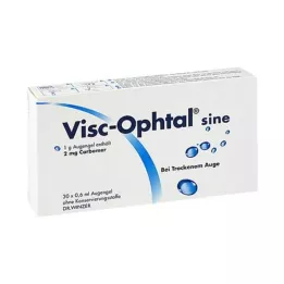 VISC OPHTAL sine silmageel, 30X0,6 ml