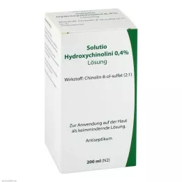 SOLUTIO HÜDROKSÜKIIN. 0,4%, 200 ml