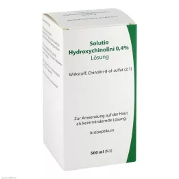 SOLUTIO HÜDROKSÜKIIN. 0,4%, 500 ml