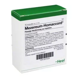 MEZEREUM HOMACCORD ampullid, 10 tk
