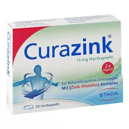 CURAZINK kõvakapslid, 20 tk