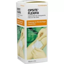 OPSITE FlexiFix PU-SLIGE 10 CMX1 M ITSTERL ROLLE, 1 tk
