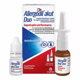 ALLERGODIL acute Duo 4ml AT acute/10ml NS acute, 1 tk