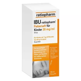 IBU-RATIOPHARM Palavikusiirup lastele 20 mg/ml, 100 ml