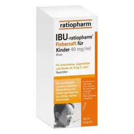 IBU-RATIOPHARM Palavikusiirup lastele 40 mg/ml, 100 ml