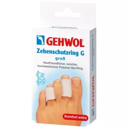 GEHWOL Polümeergeelist varbakaitserõngas G suur, 2 tk