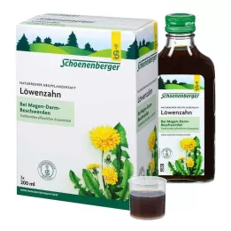 LÖWENZAHN SAFT Schoenenbergeri ravimtaimede mahlad, 3X200 ml