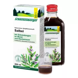 SALBEI SAFT Schoenenbergeri ravimtaimede mahlad, 200 ml
